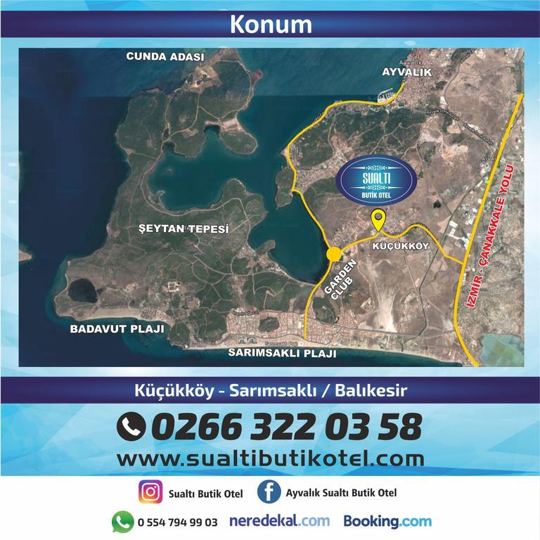 Sualti Hotel Ayvalı Eksteriør bilde